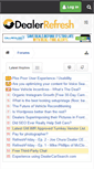 Mobile Screenshot of forum.dealerrefresh.com